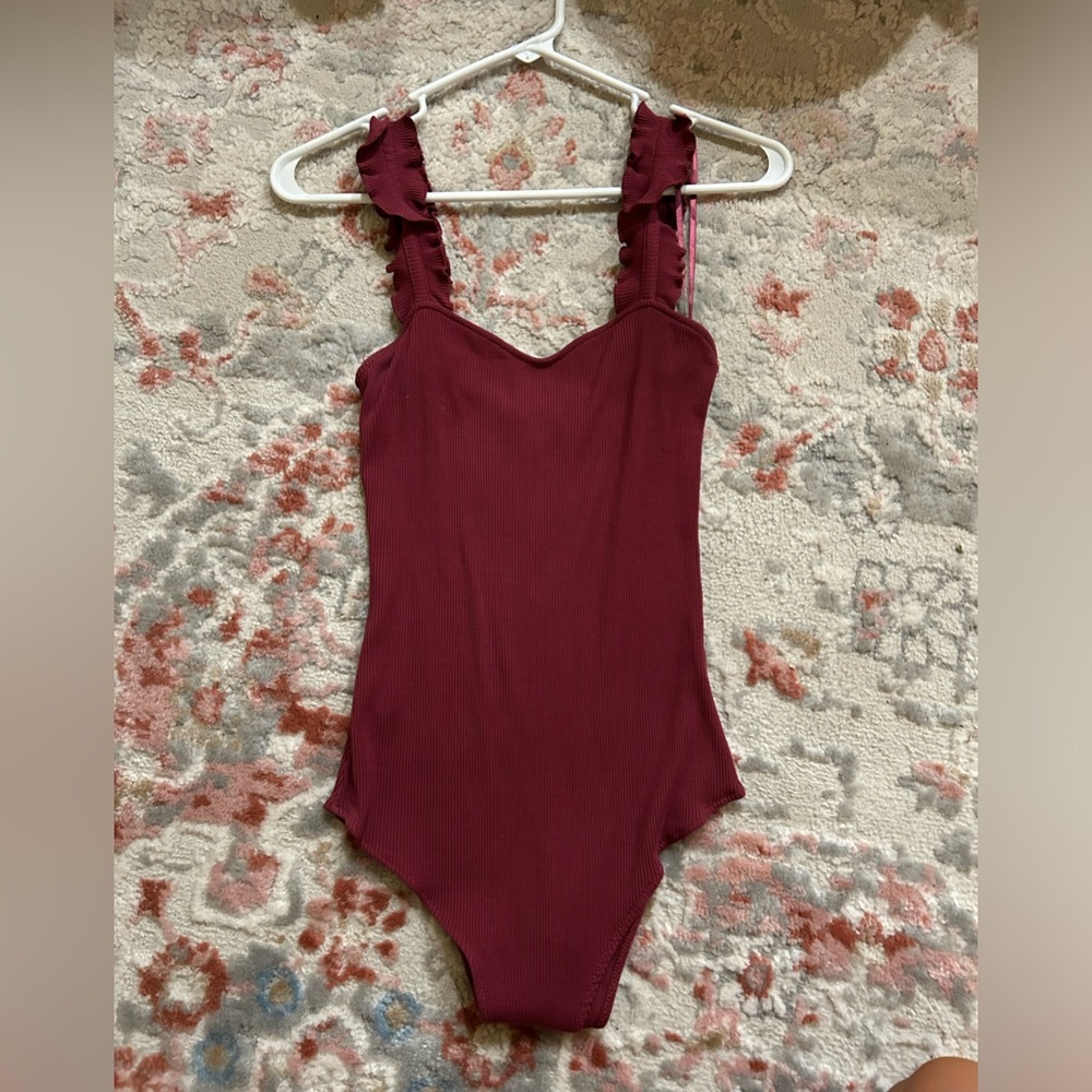 wild honey maroon bodysuit